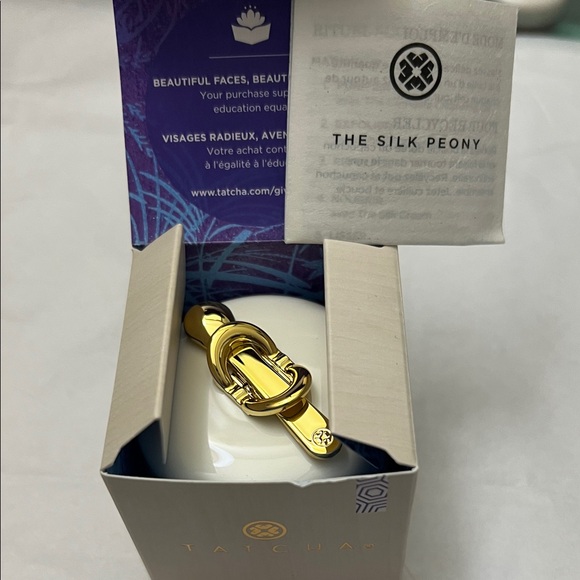 Tatcha Silk Peony Eye Cream in White and Gold - Picture 3 of 6
